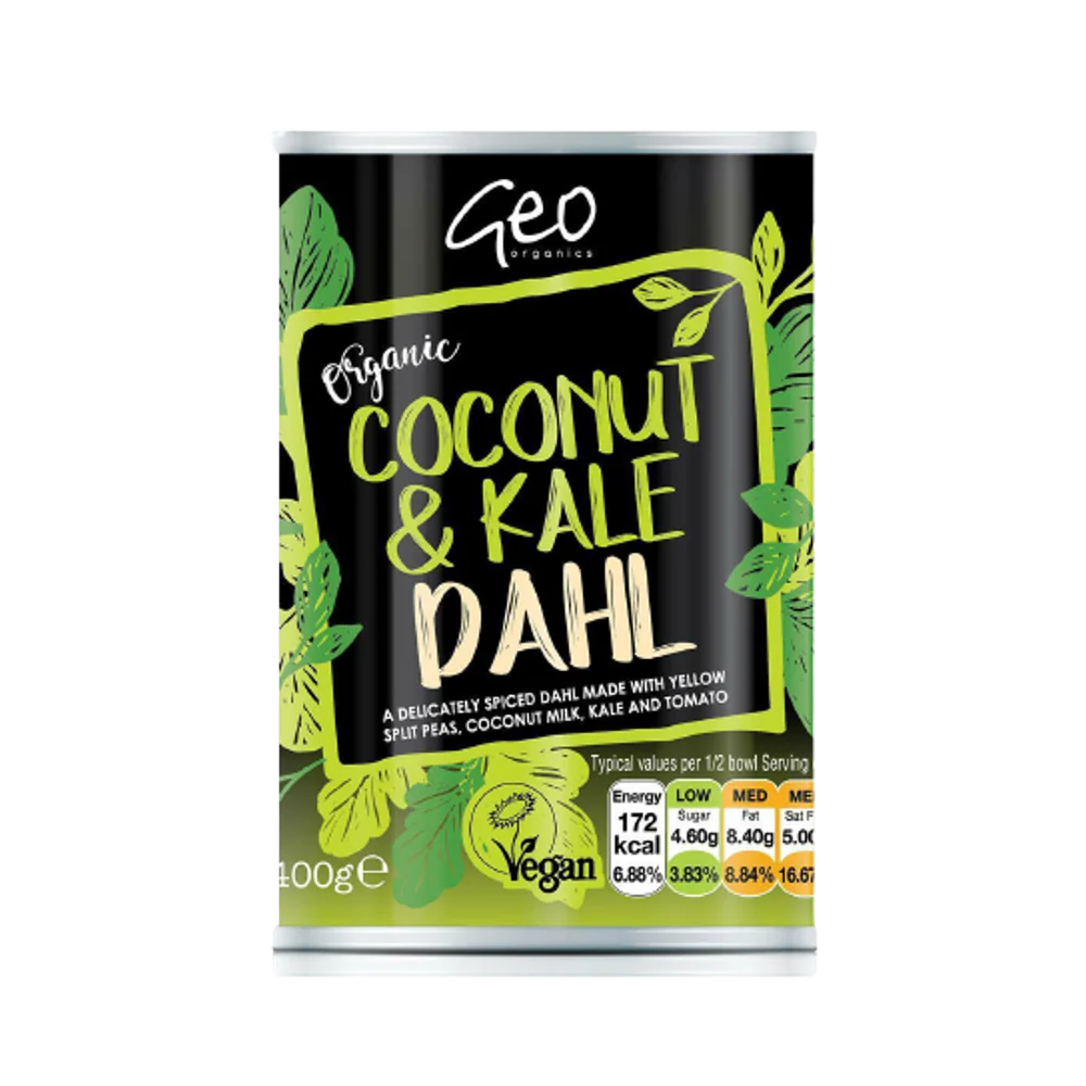 GEO ORGANICS Coconut & Kale 400g