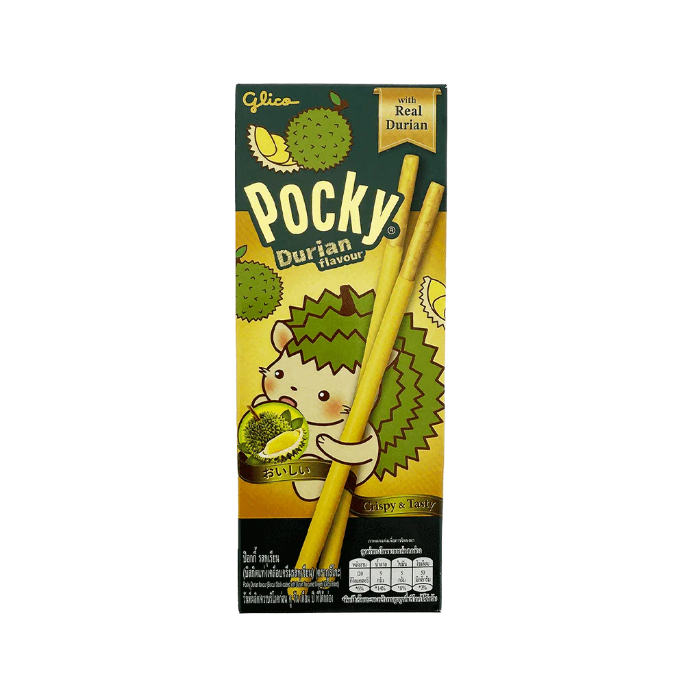 GLICO POCKY Sticks - Durian 25g (Case 120)
