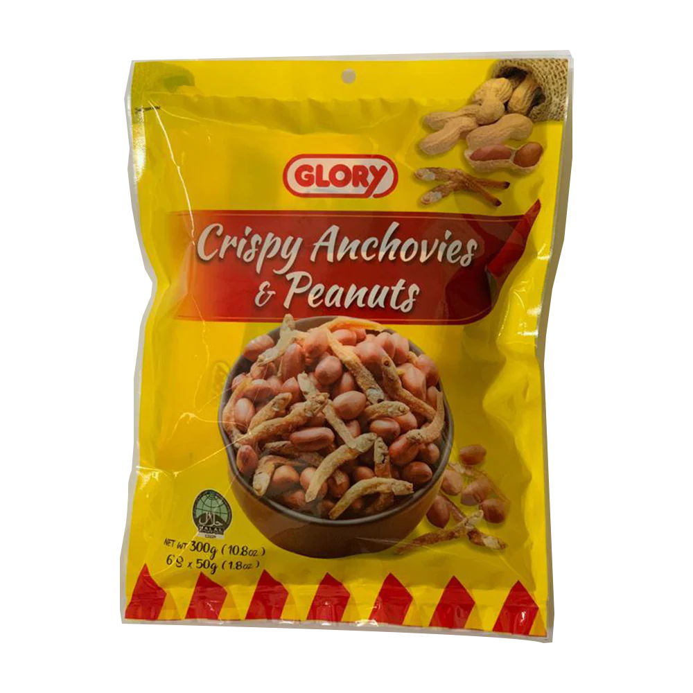 GLORY Crispy Anchovies & Peanuts (6 packs) 300g