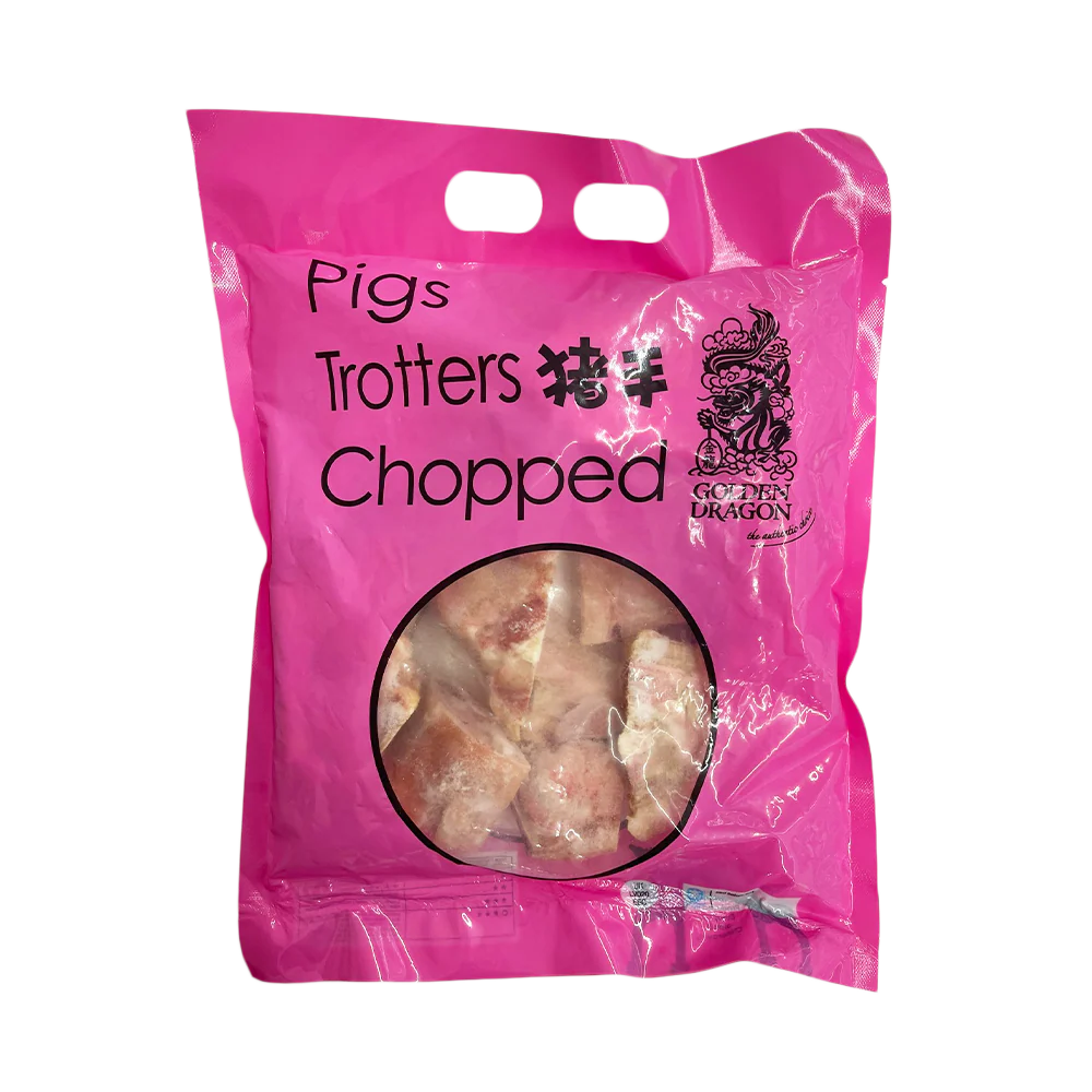 GOLDEN DRAGON Pig Feet Trotters (Cut) 1kg