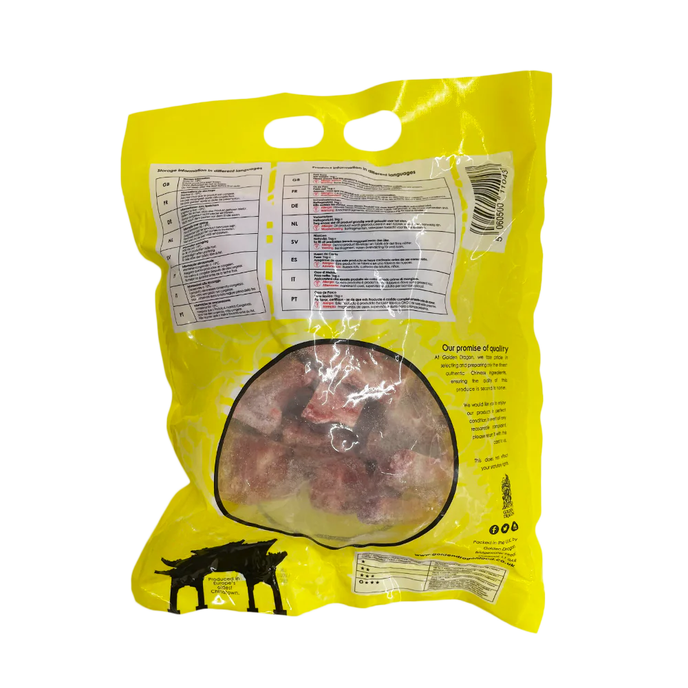 GOLDEN DRAGON Pork Bones (Cut) 1kg - Image 2