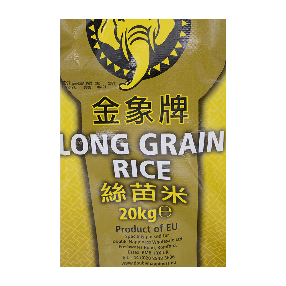Golden Elephant Long Grain Rice 20kg