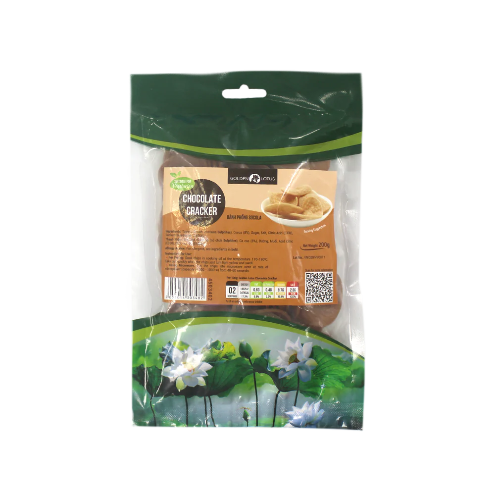Golden Lotus Chocolate Cracker 200G