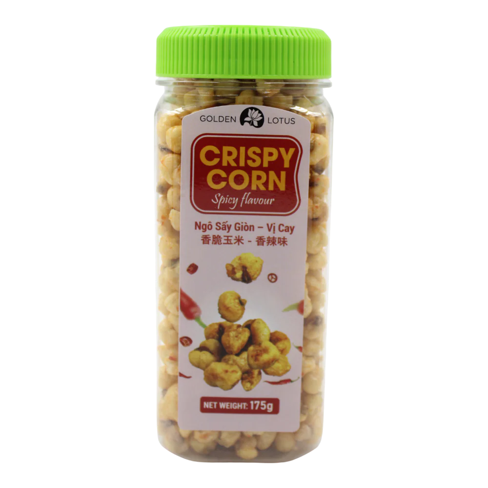 GOLDEN LOTUS Crispy Corn - Spicy Flv 220g