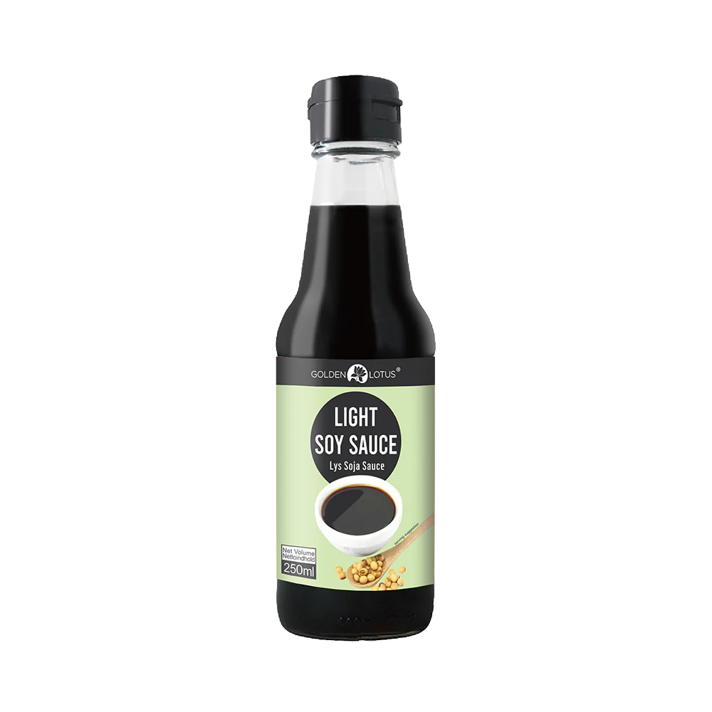 GOLDEN LOTUS Light Soy Sauce 250ml (Case 12)