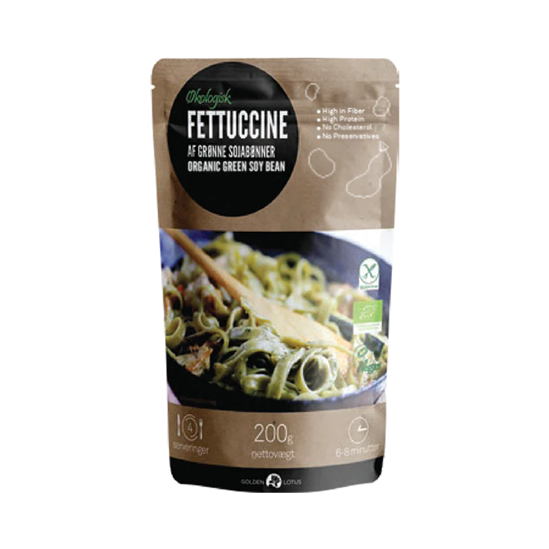 Golden Lotus Organic Green Soybean Fettuccine 200g