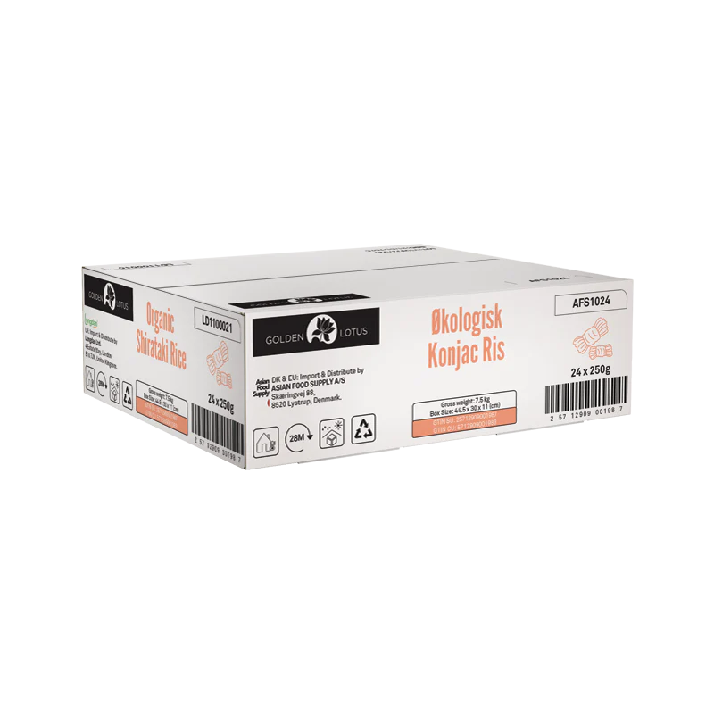 Golden Lotus Organic Shirataki Rice Shape 250g (Case 24) - Image 2