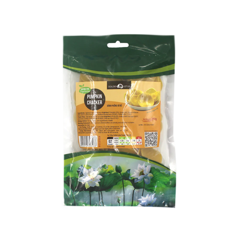 Golden Lotus Pumpkin Cracker 200G