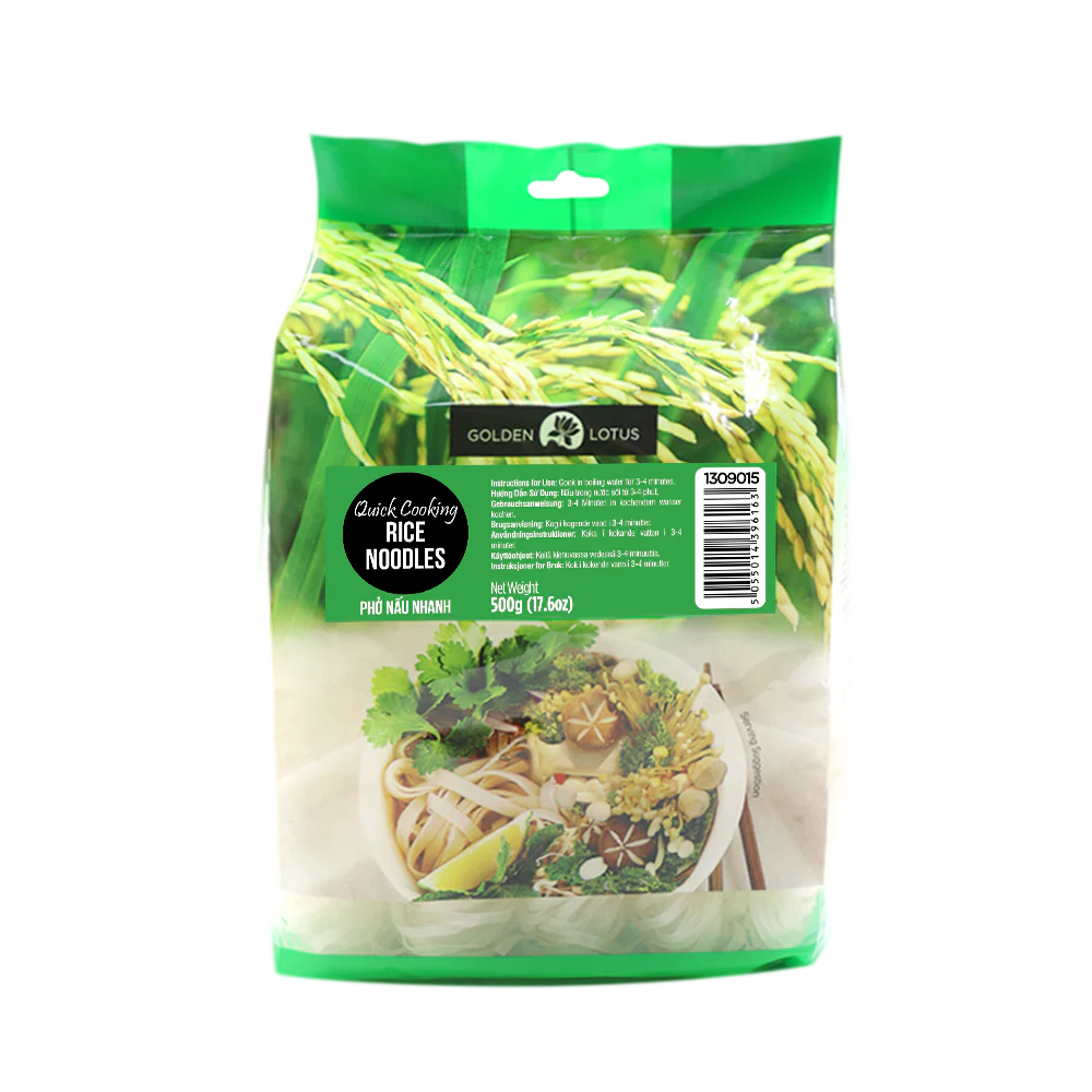 Golden Lotus Quick Cooking Rice Noodles 500g