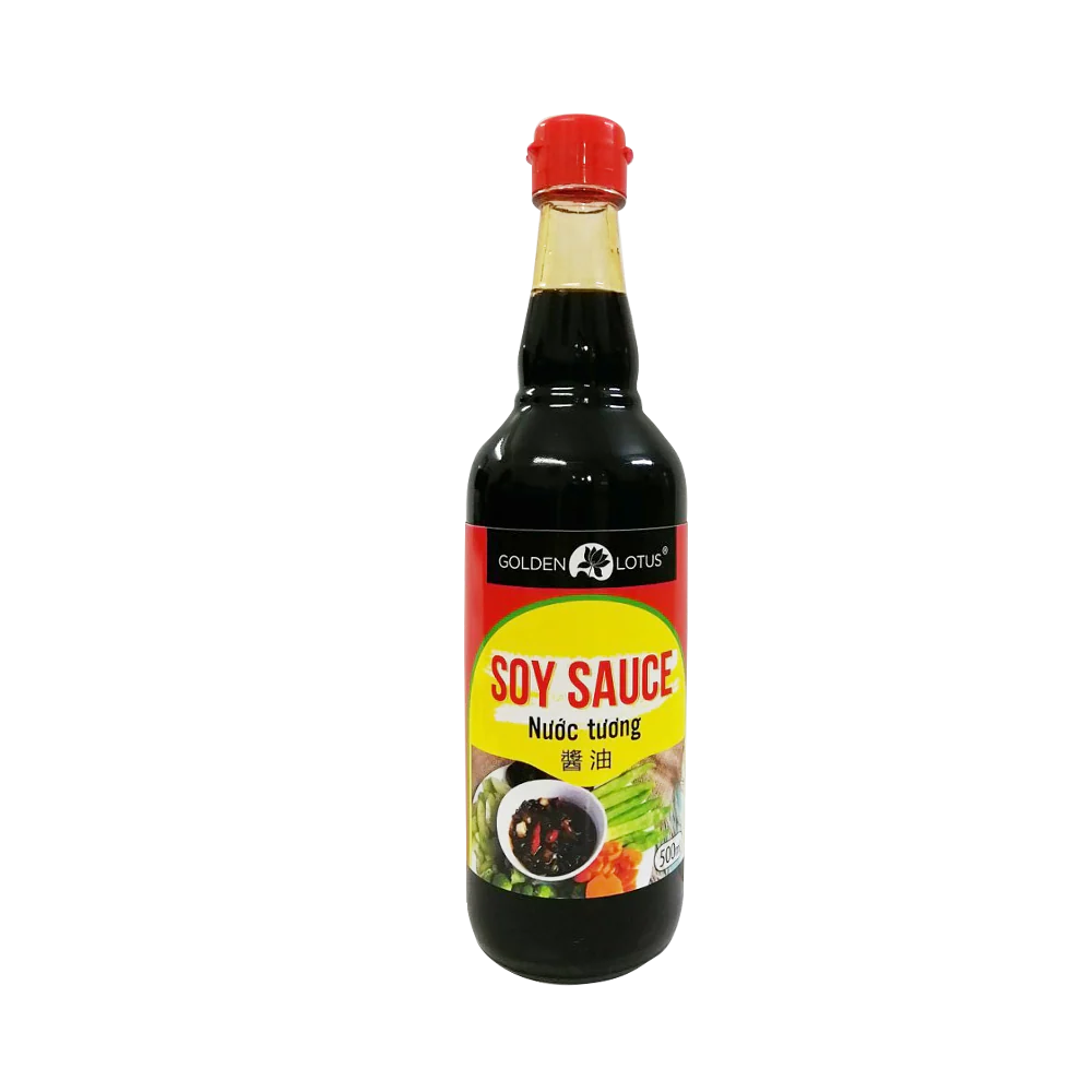 Golden Lotus Soy Sauce 500ml (Case 12)