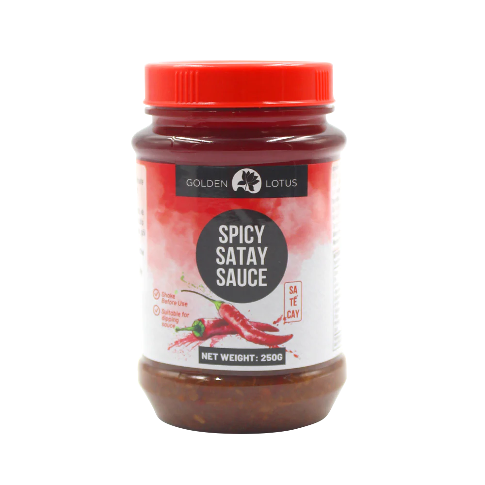 Golden Lotus Spicy Satay Sauce 250g