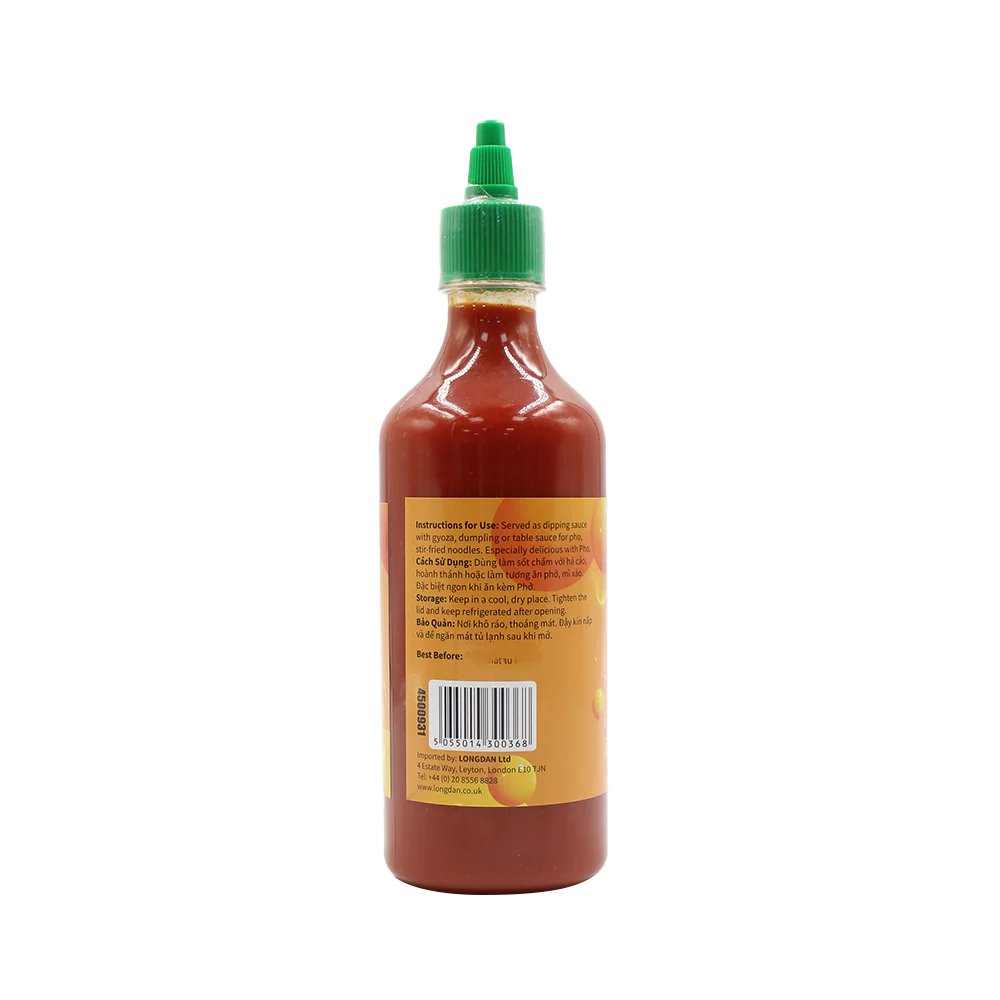 Golden Lotus Sriracha Chili Sauce 500g - Image 2