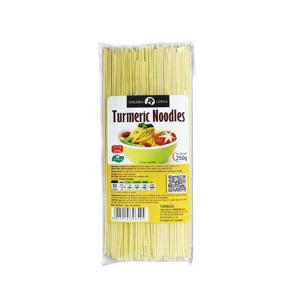 Golden Lotus Turmeric Noodles 250g
