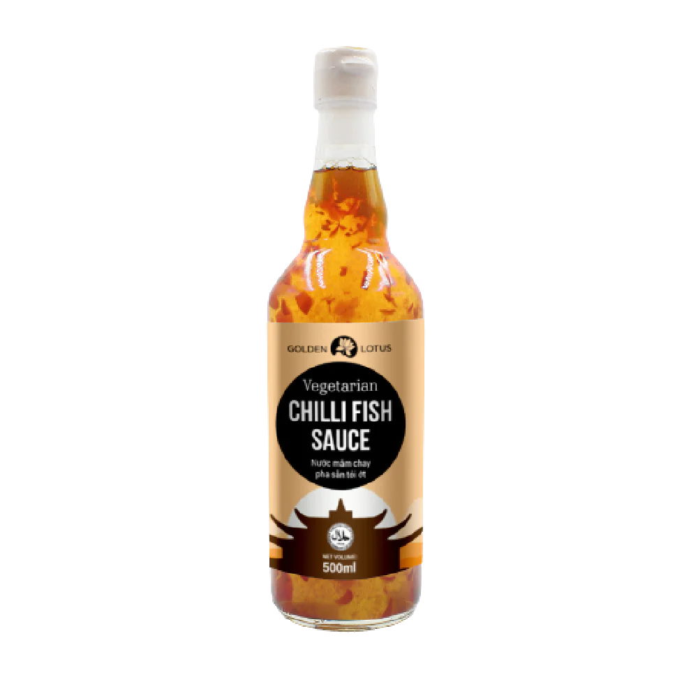 Golden Lotus Vegetarian Chilli Fish Sauce 500ml