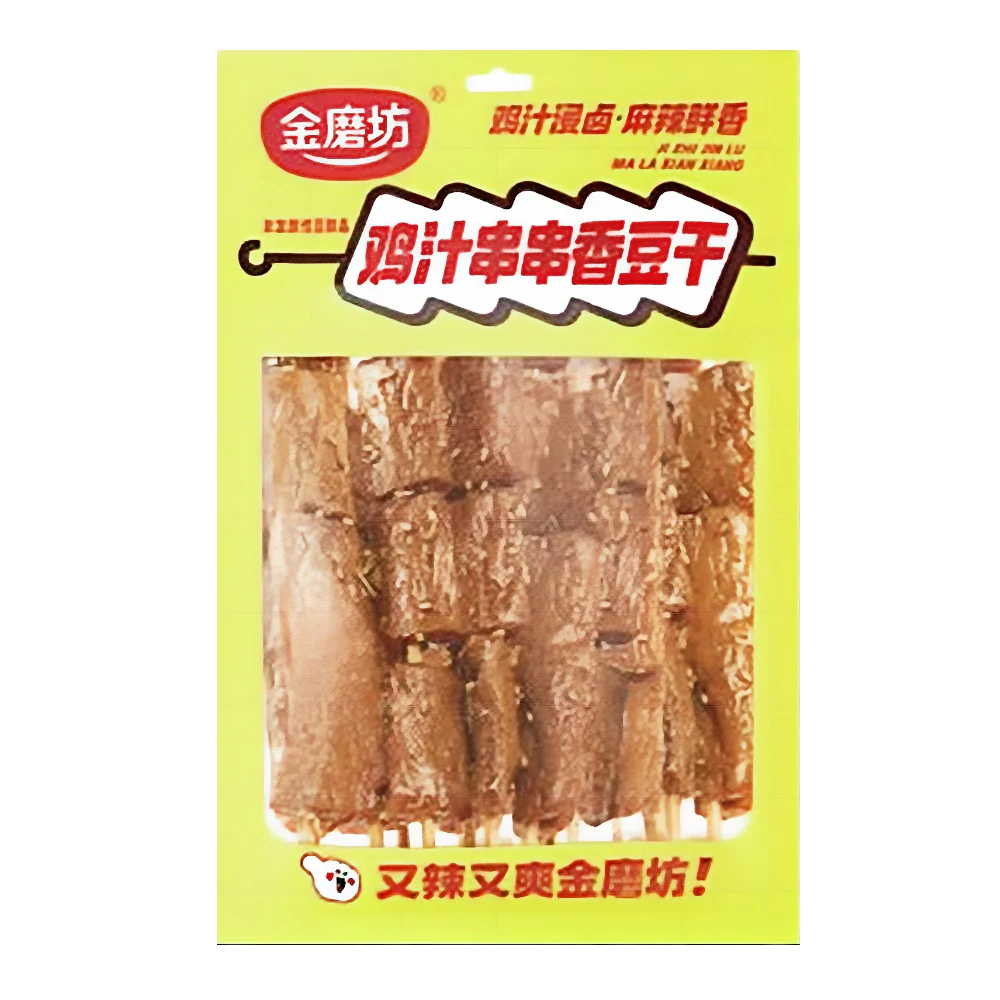 GOLDEN MILL Dried Tofu - Hot & Spicy 80g