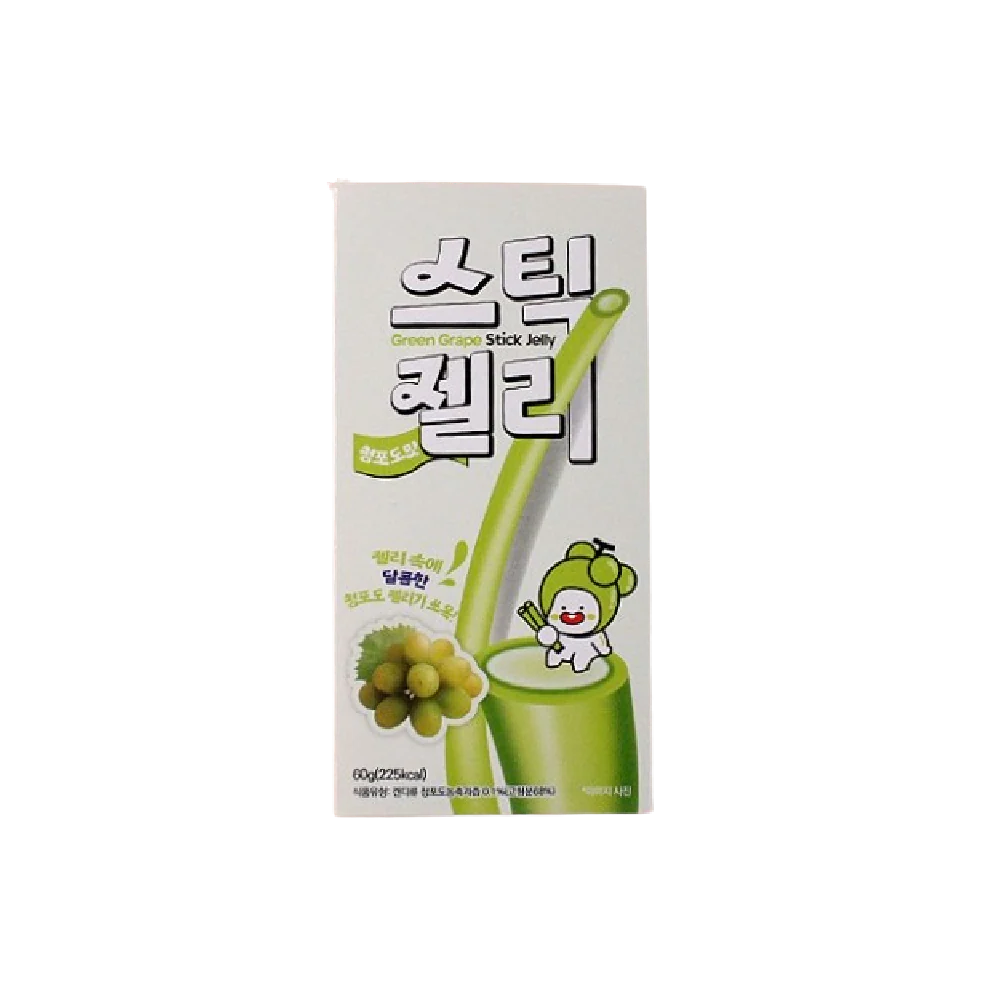 GUNYOUNG Green Grape Flavour Stick Jelly 60g