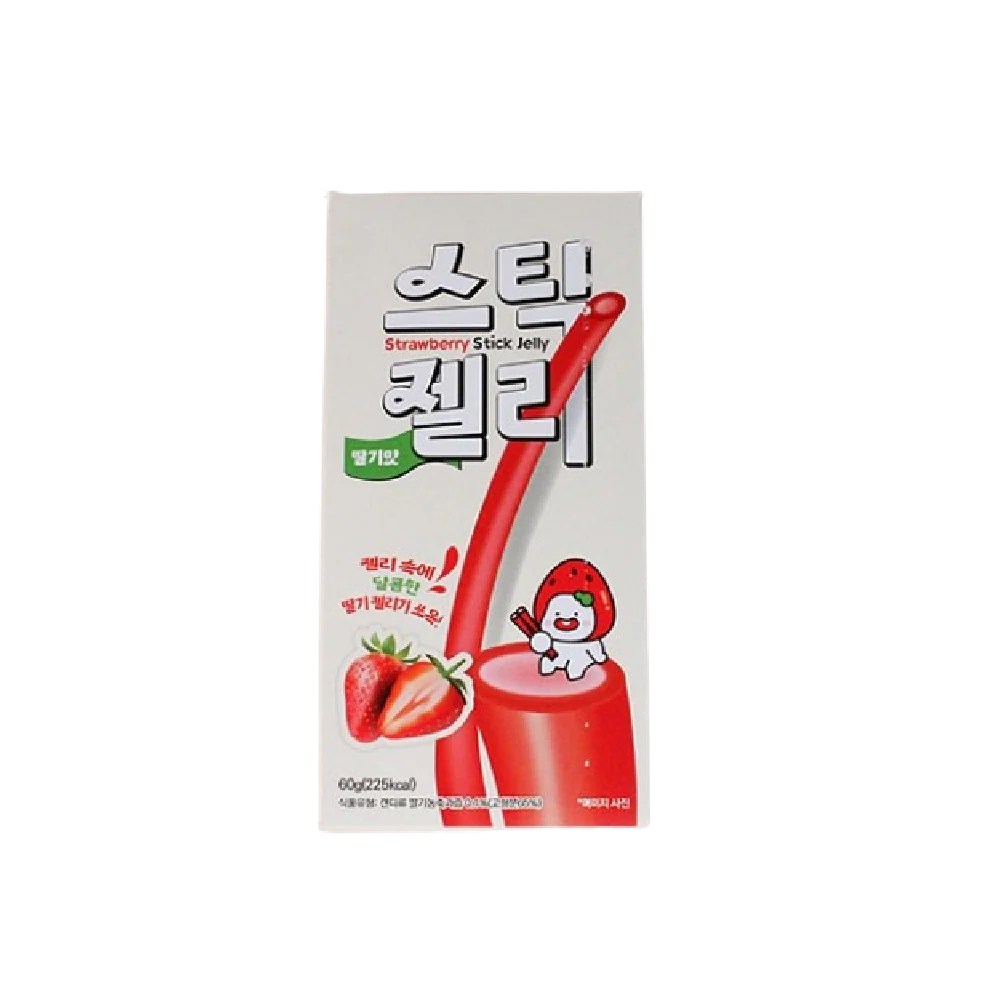 GUNYOUNG Strawberry Flavour Stick Jelly 60g