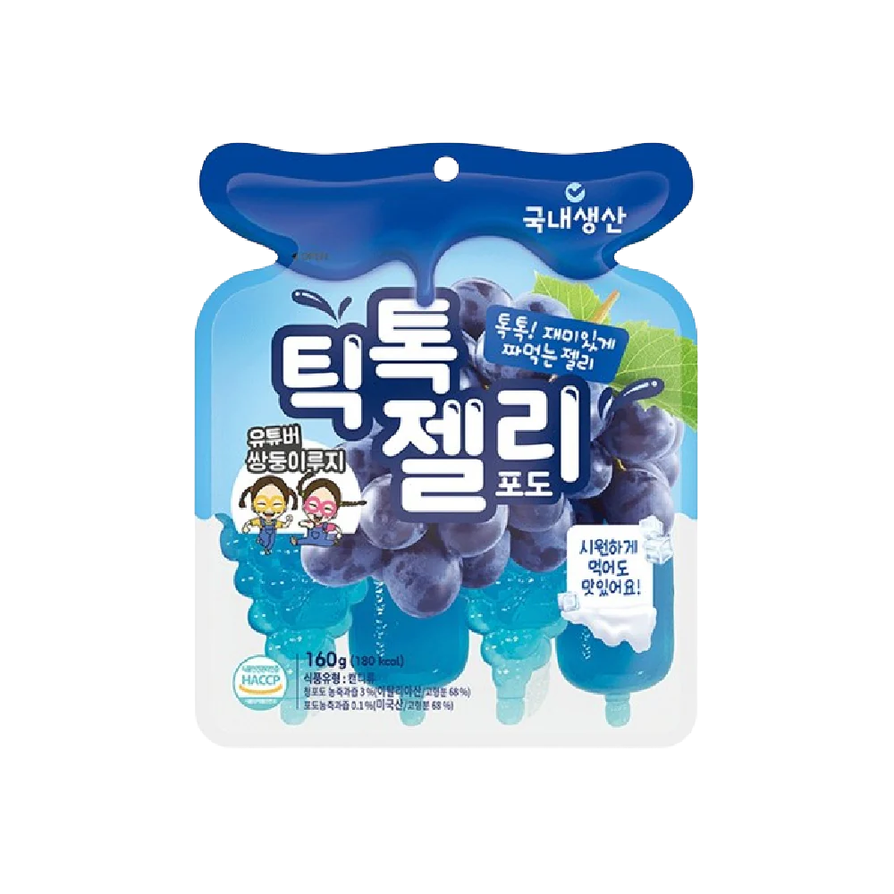 GUNYOUNG Tiktok Jelly Grape Flavour 160g