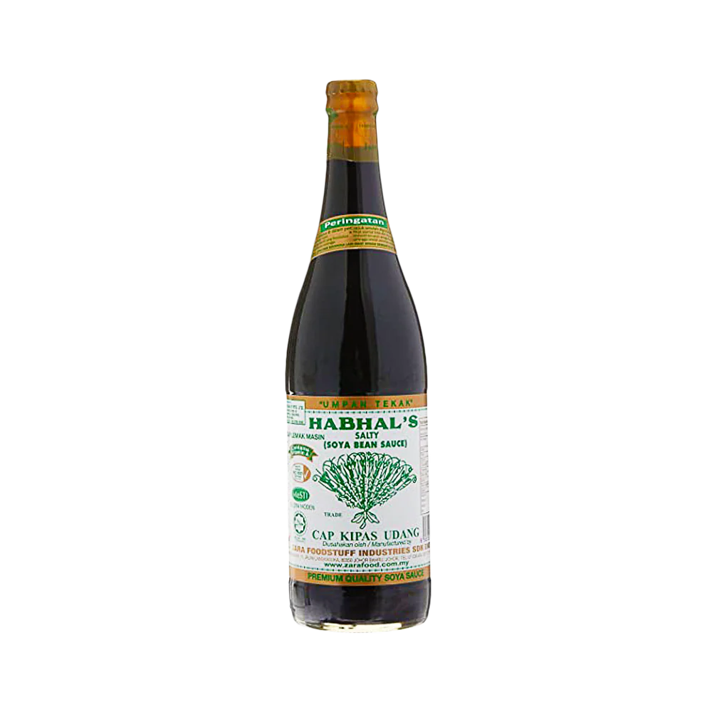HABHAL'S Kicap Masin - SALTY Soy Sauce 645ml