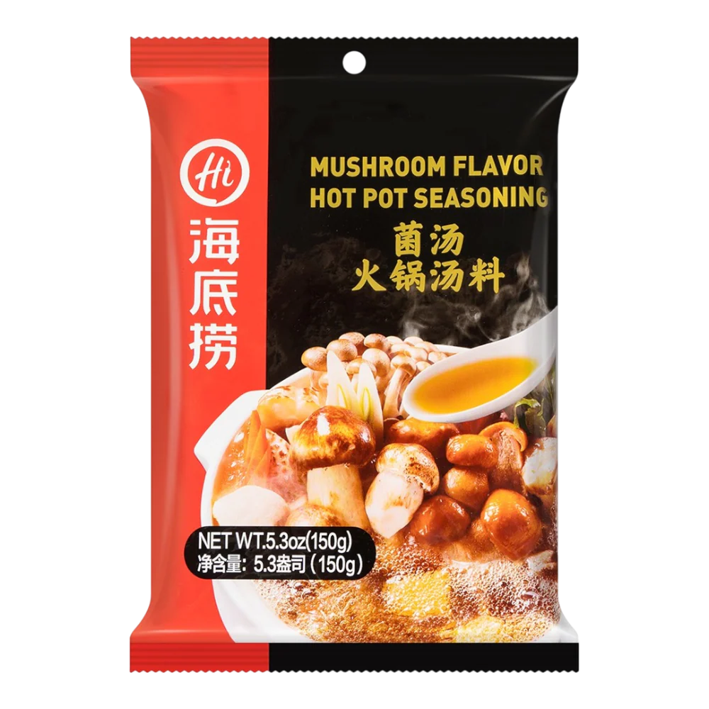 HAIDILAO Hotpot Base - Mushroom 150g (Case 40)