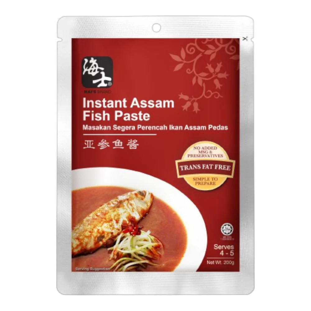 Hai'S Instant Assam Fish Paste 200g (Case 30)