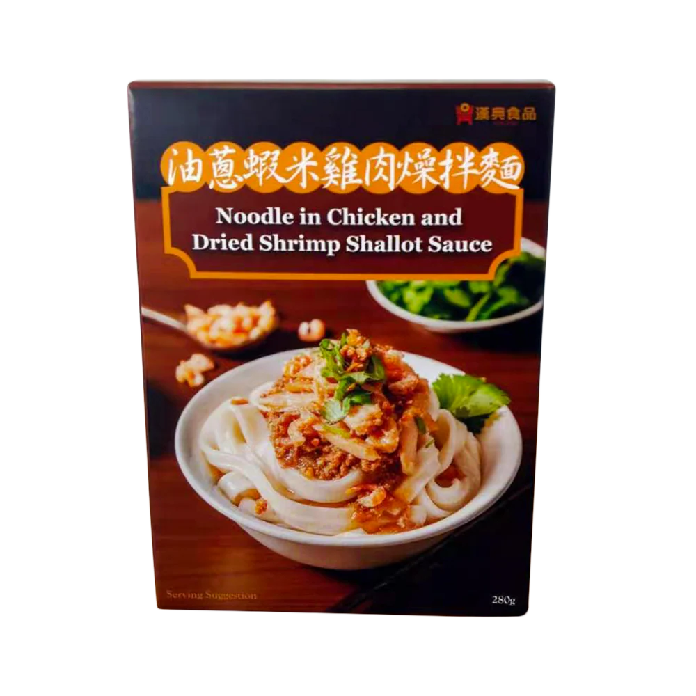 HAN DIAN Noodle in Chicken and Dried Shrimp Shallot Sauce 280g (Frozen)