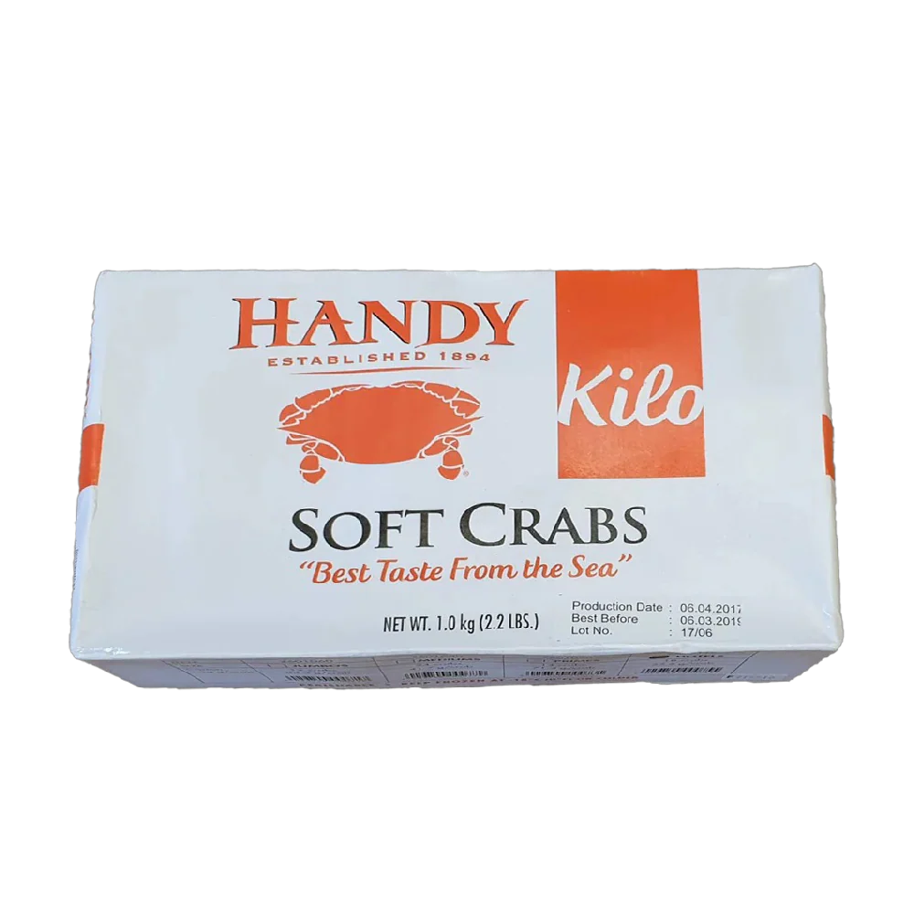 Handy Soft Shell Crab Primes 14P 1kg (Frozen)