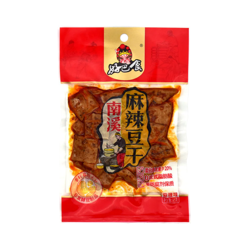 HAO BA SHI Dried Beancurd - Hot 95g