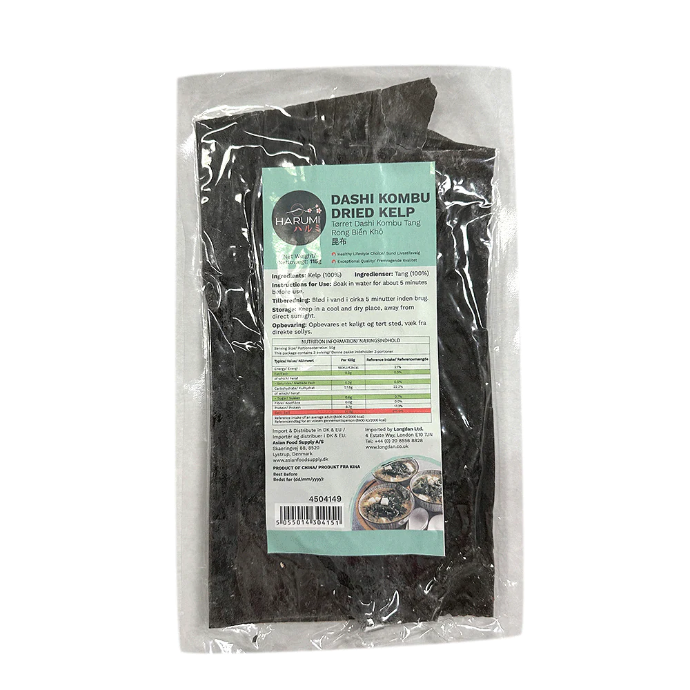 HARUMI Dashi Kombu Dried Kelp 115g (Case 30)