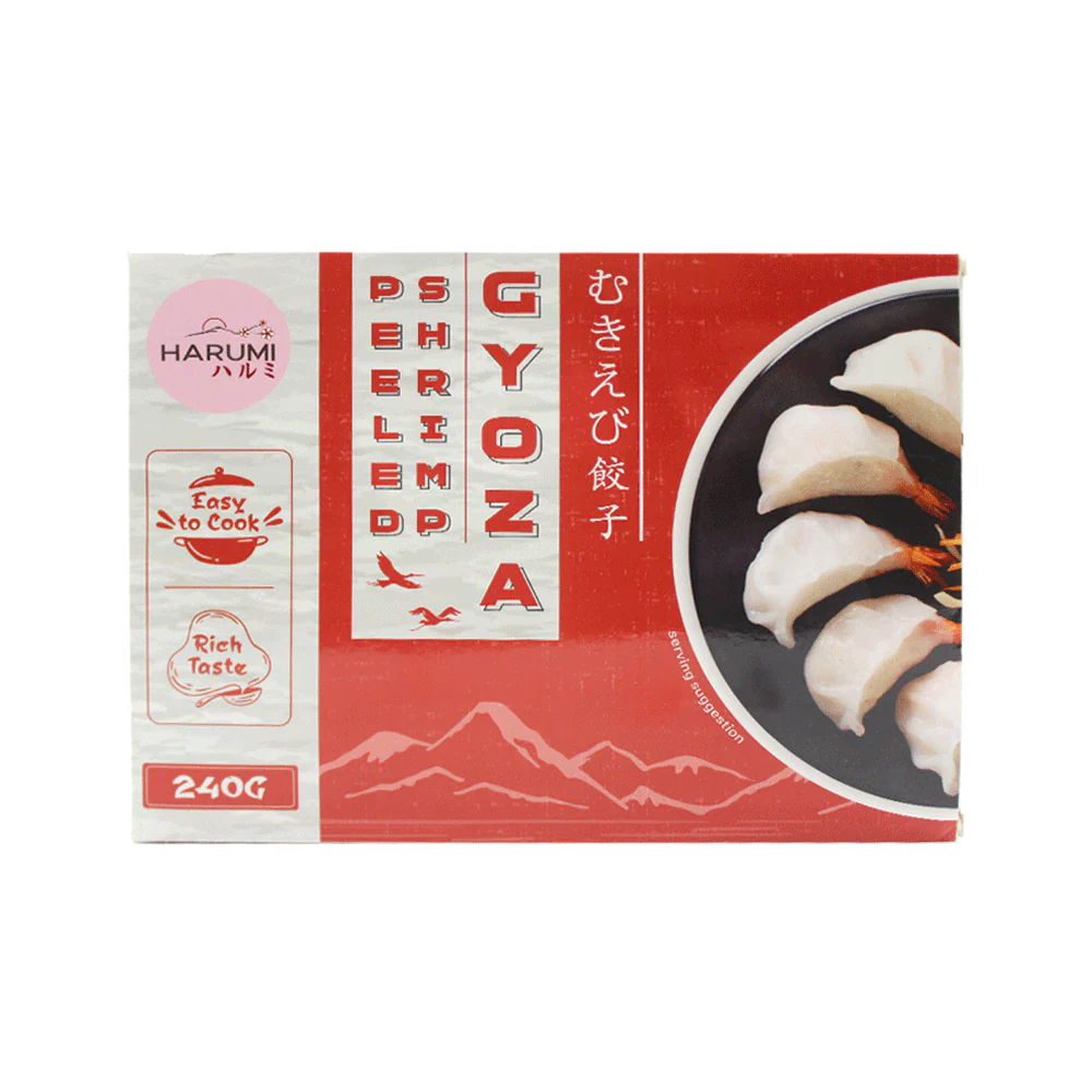 HARUMI Peeled Shrimp Gyoza 240g (Frozen)