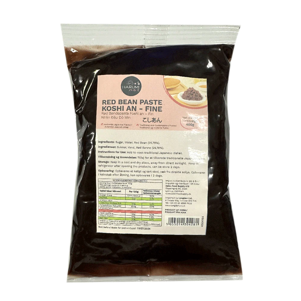 HARUMI Red Bean Paste Koshi An - Fine 400g (Case 30)