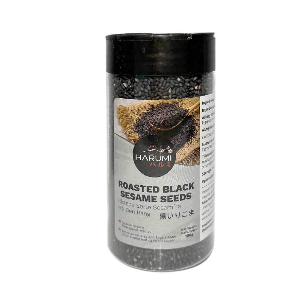 HARUMI Roasted Black Sesame Seeds 100g