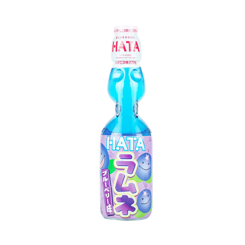 HATAKOSEN Ramune Blueberry 200ml (Case 30)