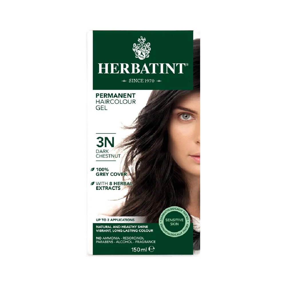HERBATINT Permanent Herbal Hair Color Dark Chestnut 150ML