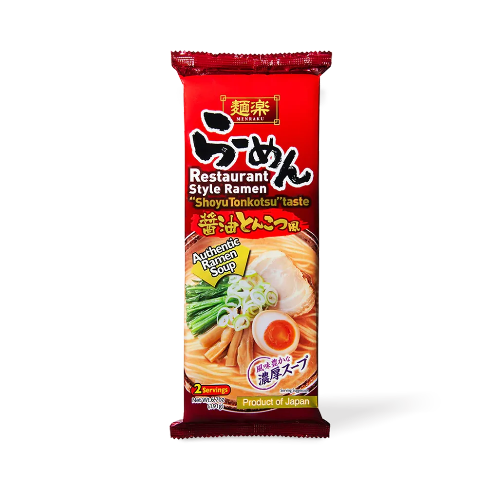 HIKARI MENRAKU Ramen Shoyu Tonkatsu Taste 191g