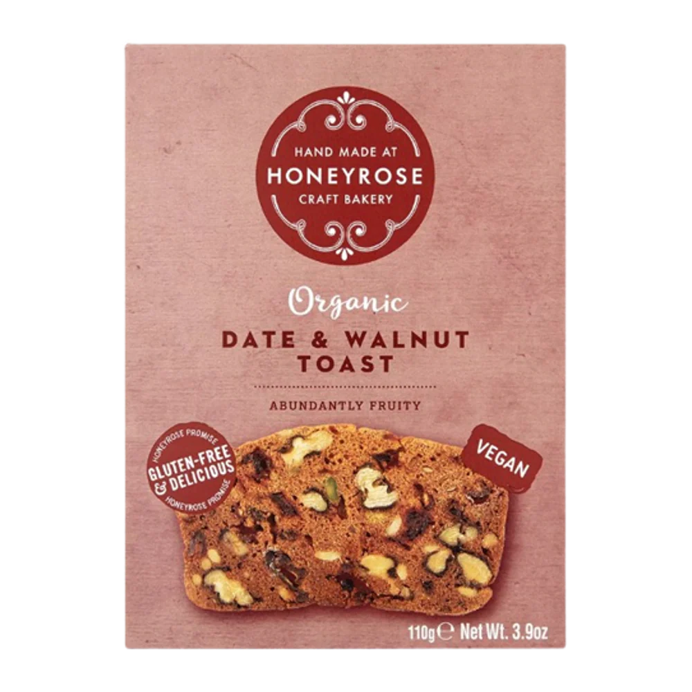 HONEYROSE Date & Walnut Toast 110g