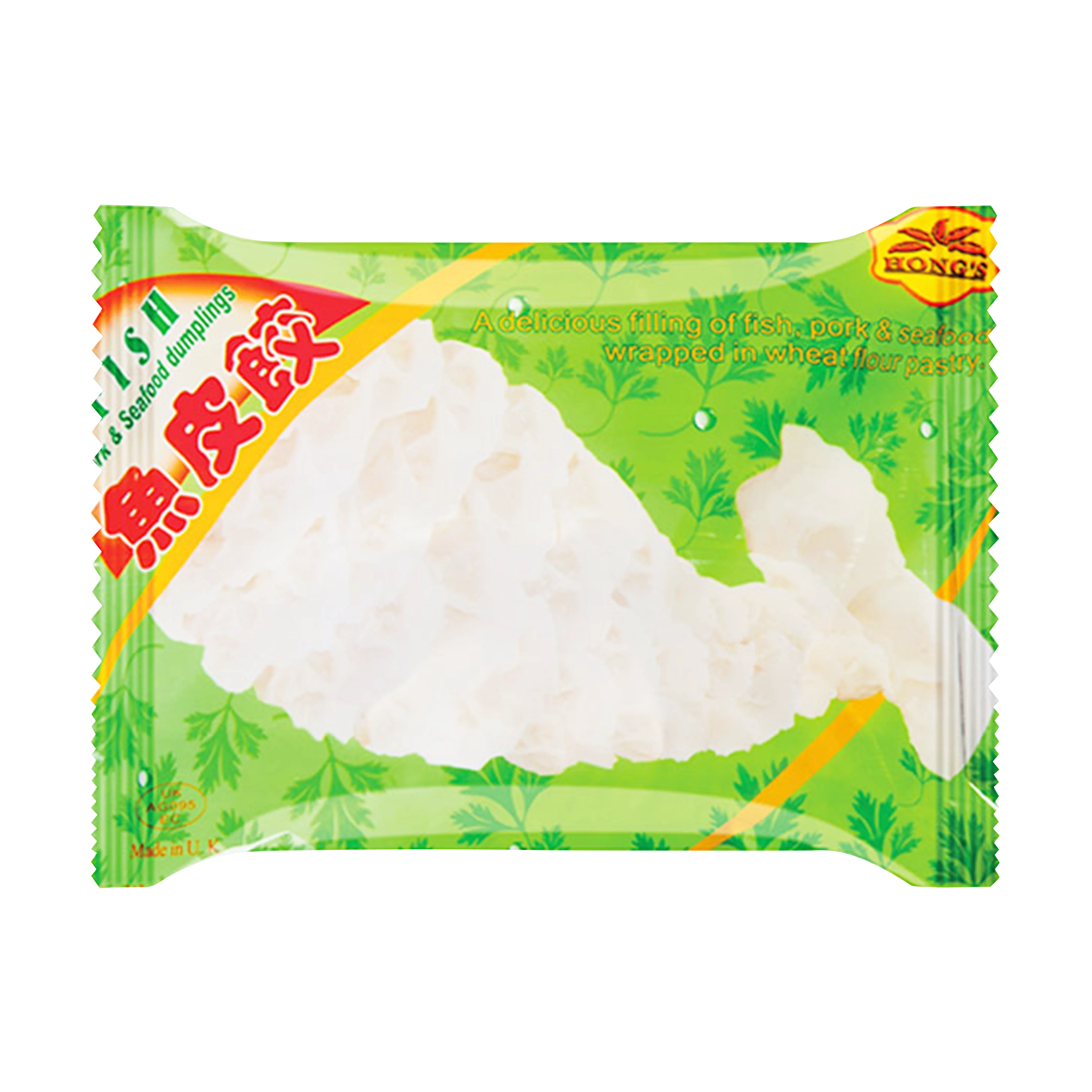 HONG'S Pork, Fish & Seafood Dumplings 410g (Frozen)
