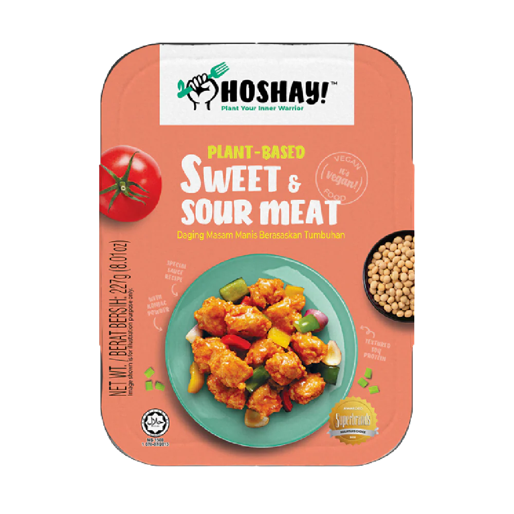 HOSHAY Plantbased Sweet & Sour Meat 227g (Frozen)