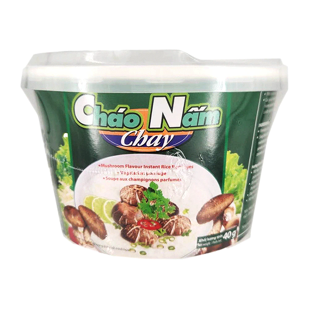 HUONG XUA Mushroom Flavour Instant Porridge 40g