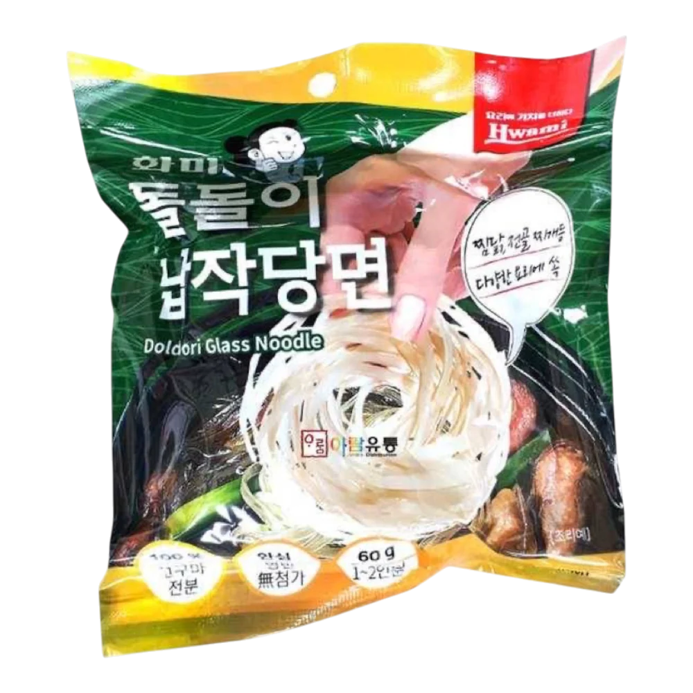 HWAMI Rolled Flat Glass Noodles 60g