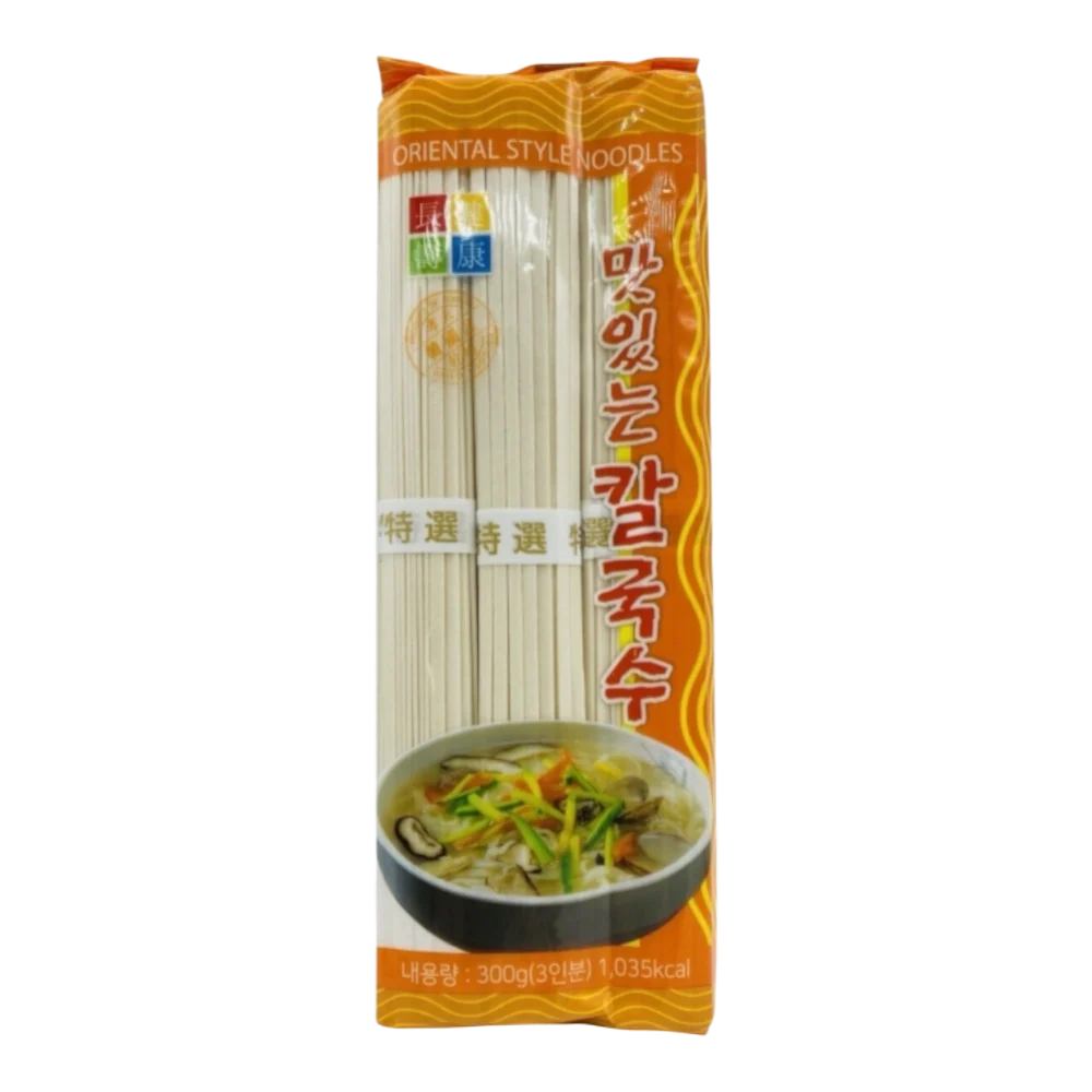 HYOCHEON Flat Thick Noodles 300g (Case 30)