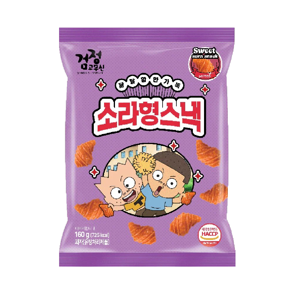 HYOSUNG Korean Traditional Snack Shell Shape 160g