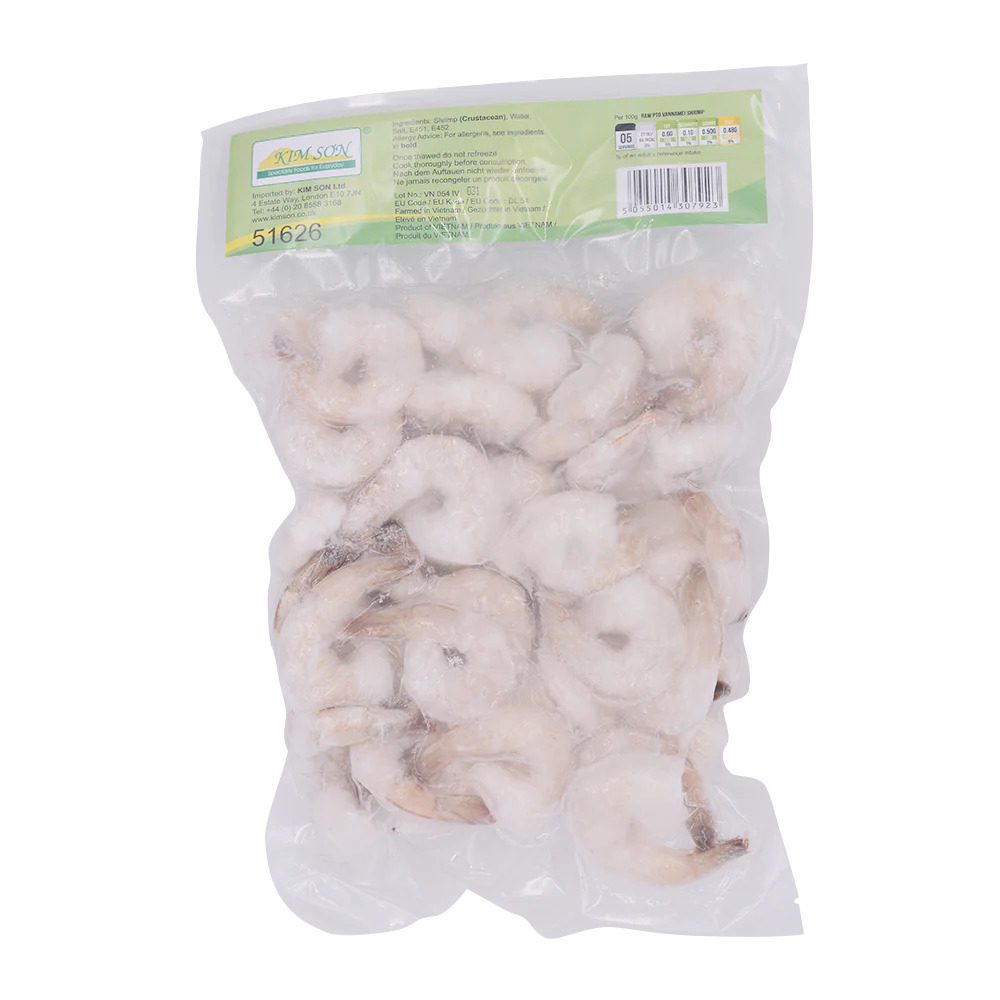 Kimson IQF Vannamei PTO 31/40 500g (Frozen) - Image 2