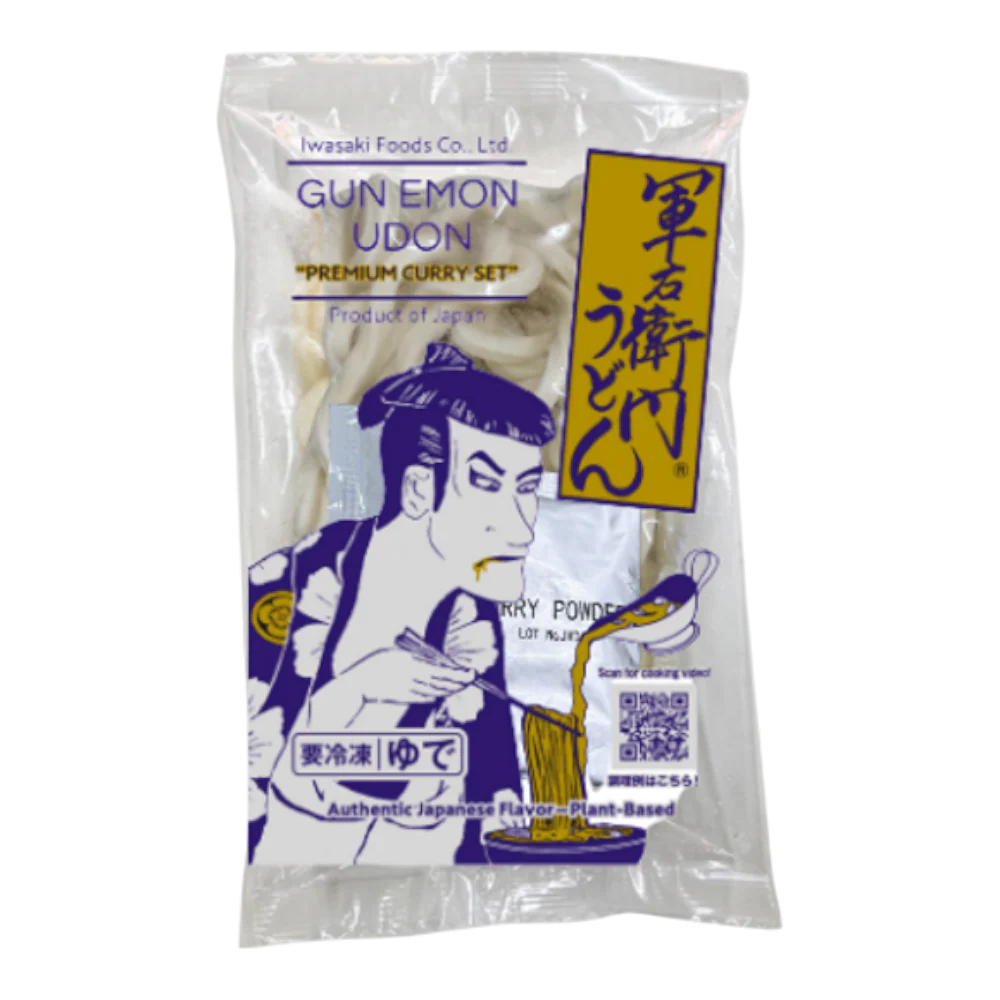 IWASAKI Gun-Emon Frozen Udon - Premium Curry Set 263g (Frozen)