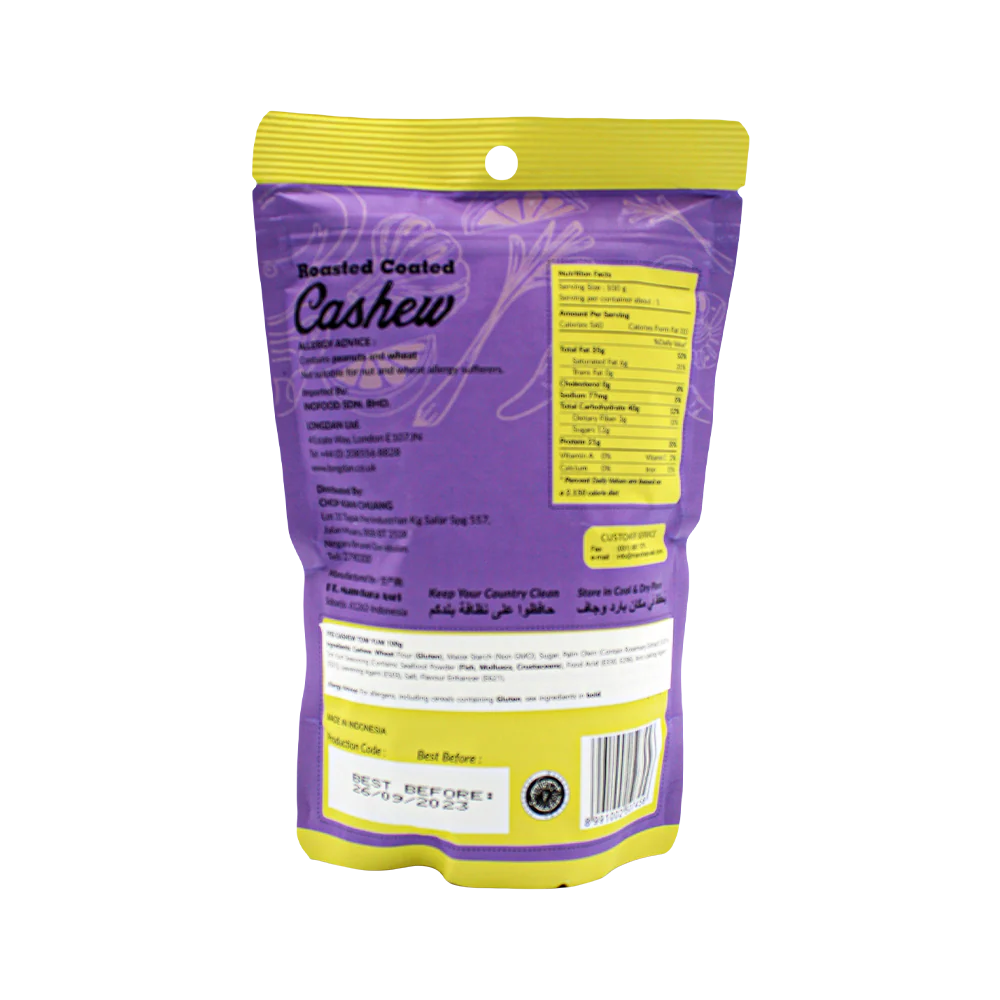 Iyes Cashew Tom Yum Flv 100g - Image 2