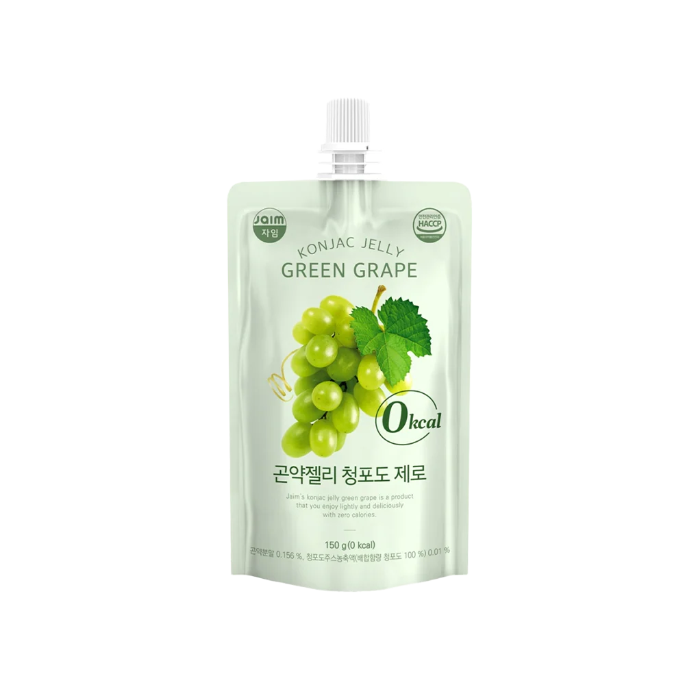 JAIM Konjac Jelly Green Grape 150g