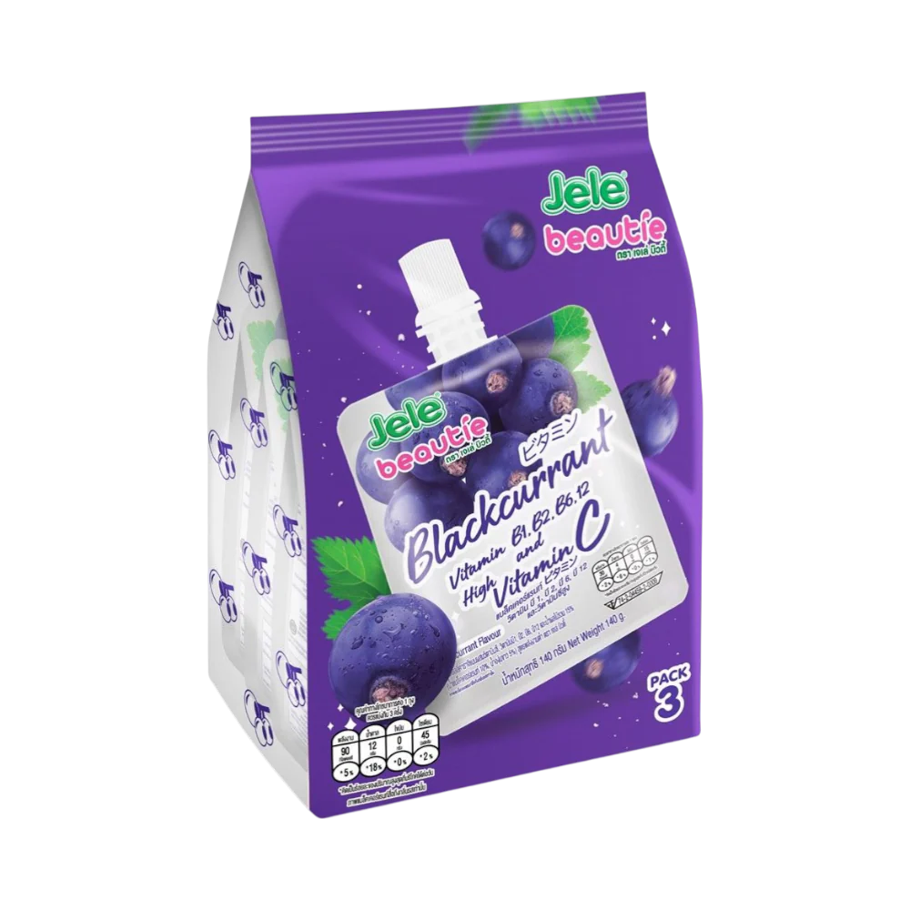 JELE BEAUTIE Jelly Blackcurrant (3pcs) 420g