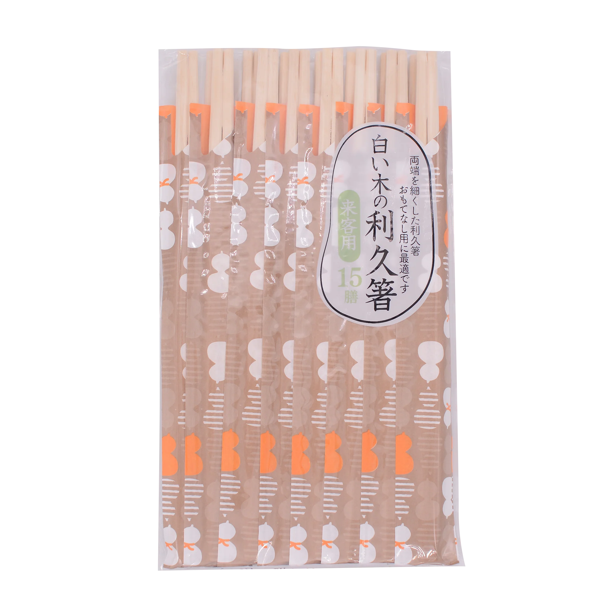 Josho White Disposable Chopsticks - Image 2