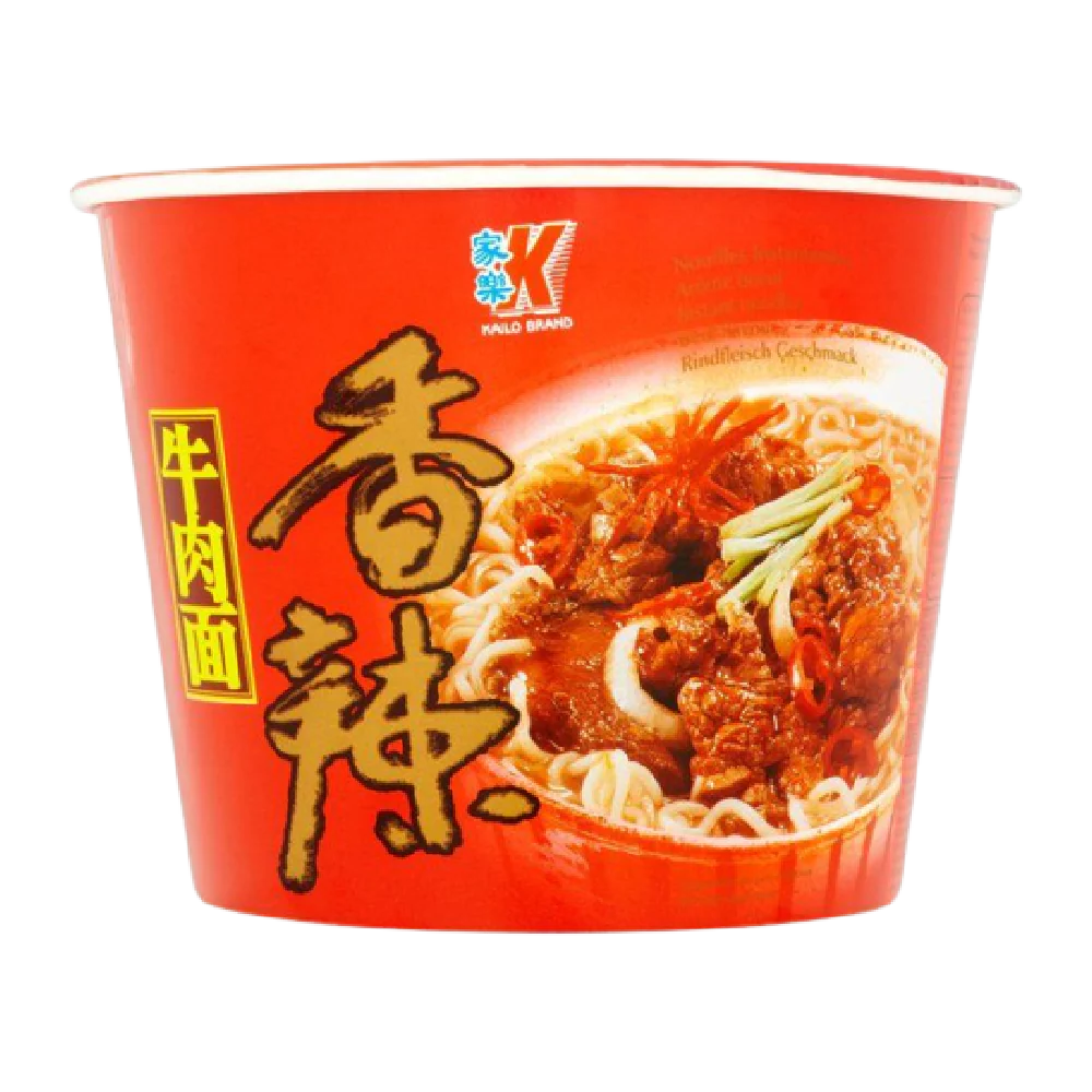 KAILO Spicy Beef Bucket Noodle 120g