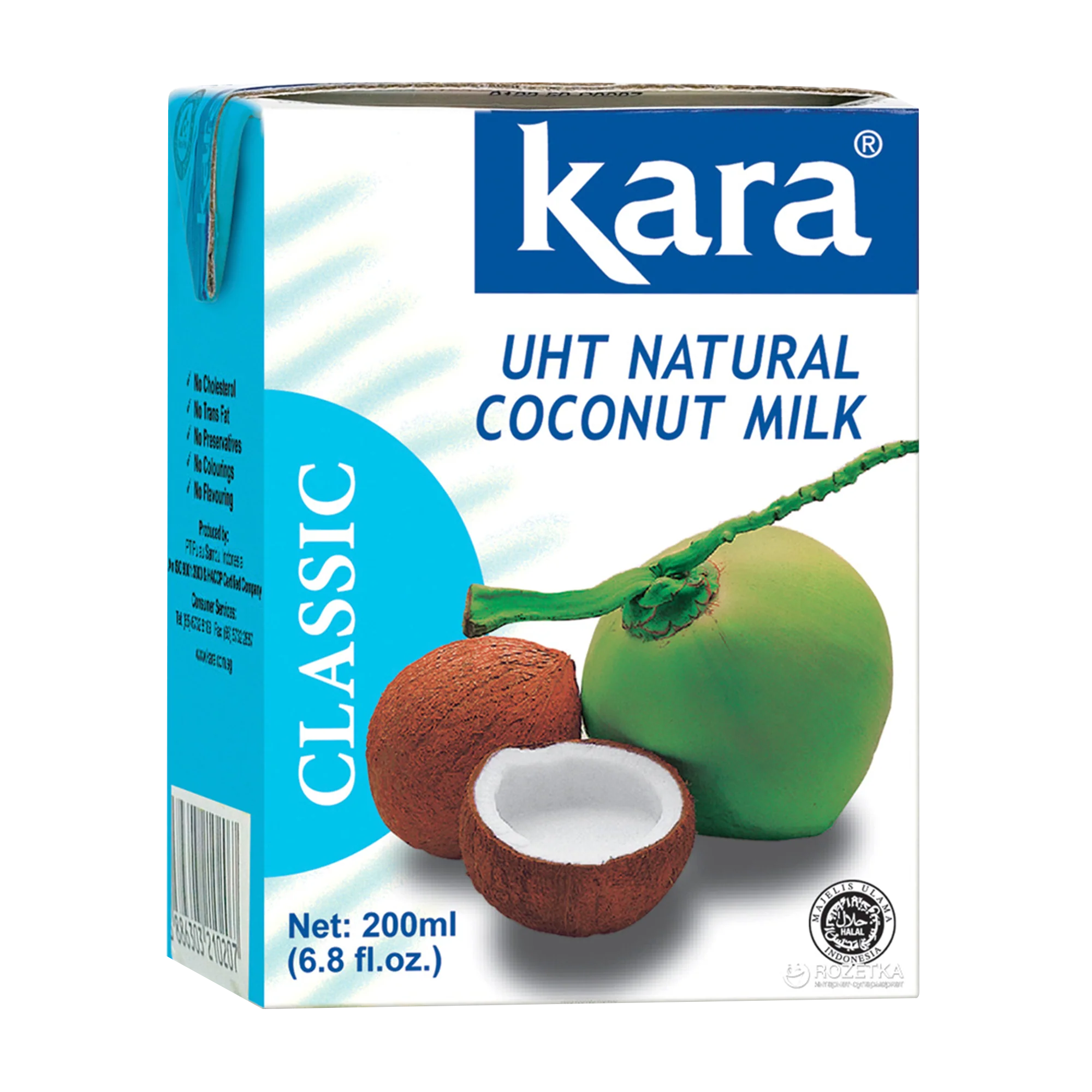 Kara Kokosm?¦lk Classic UHT 200ml